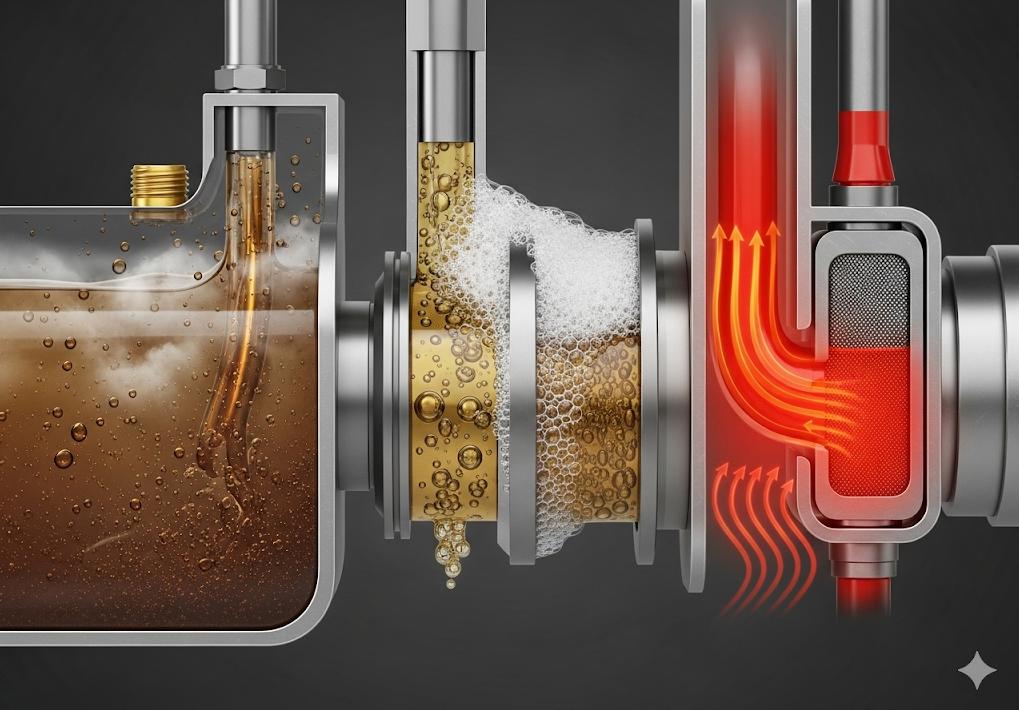 Dầu thủy lực và các vấn đề thường gặp trong quá trình sử dụng