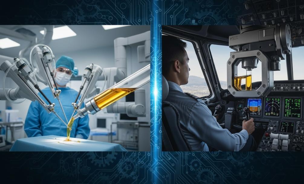 Dầu thủy lực trong các thiết bị y tế và ngành hàng không