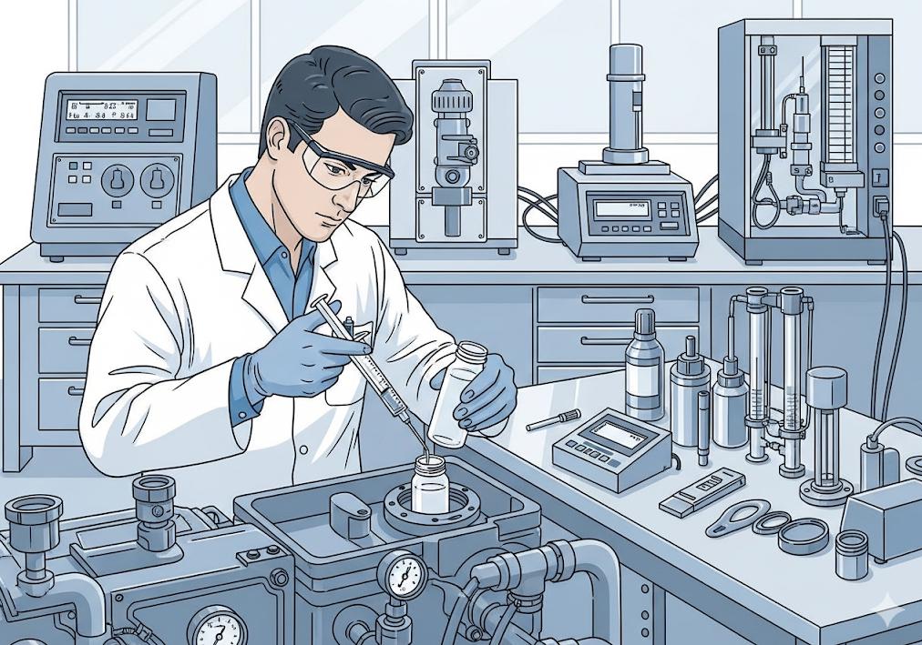 Dầu thủy lực và quy trình kiểm tra chất lượng định kỳ