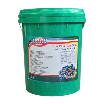 DẦU MÁY NÉN KHÍ HP OIL CAPELLA S68